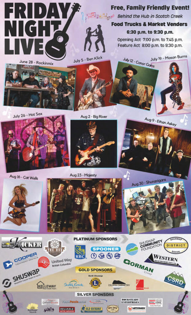 friday night live poster 8.5x14 k july24